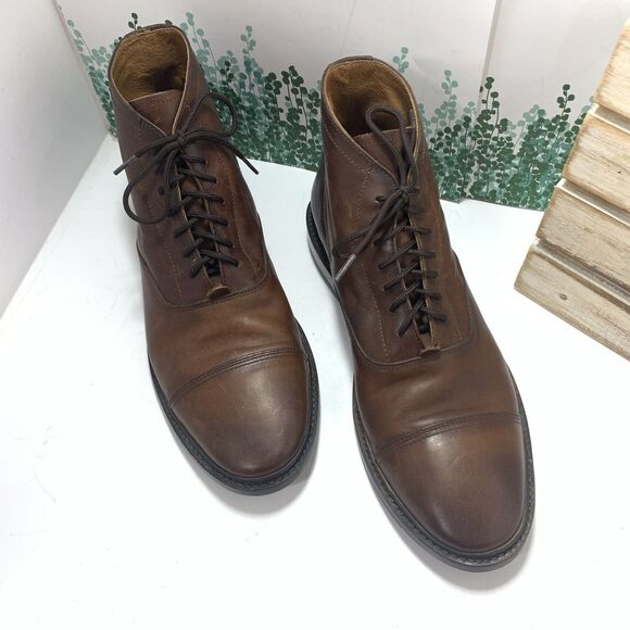 Frye Mens Leather Paul 4001 Capped Front Ankle Boots Size 8 main image 4